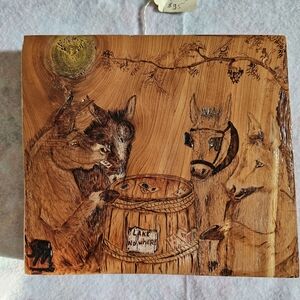 Rustic Animal Wood Art